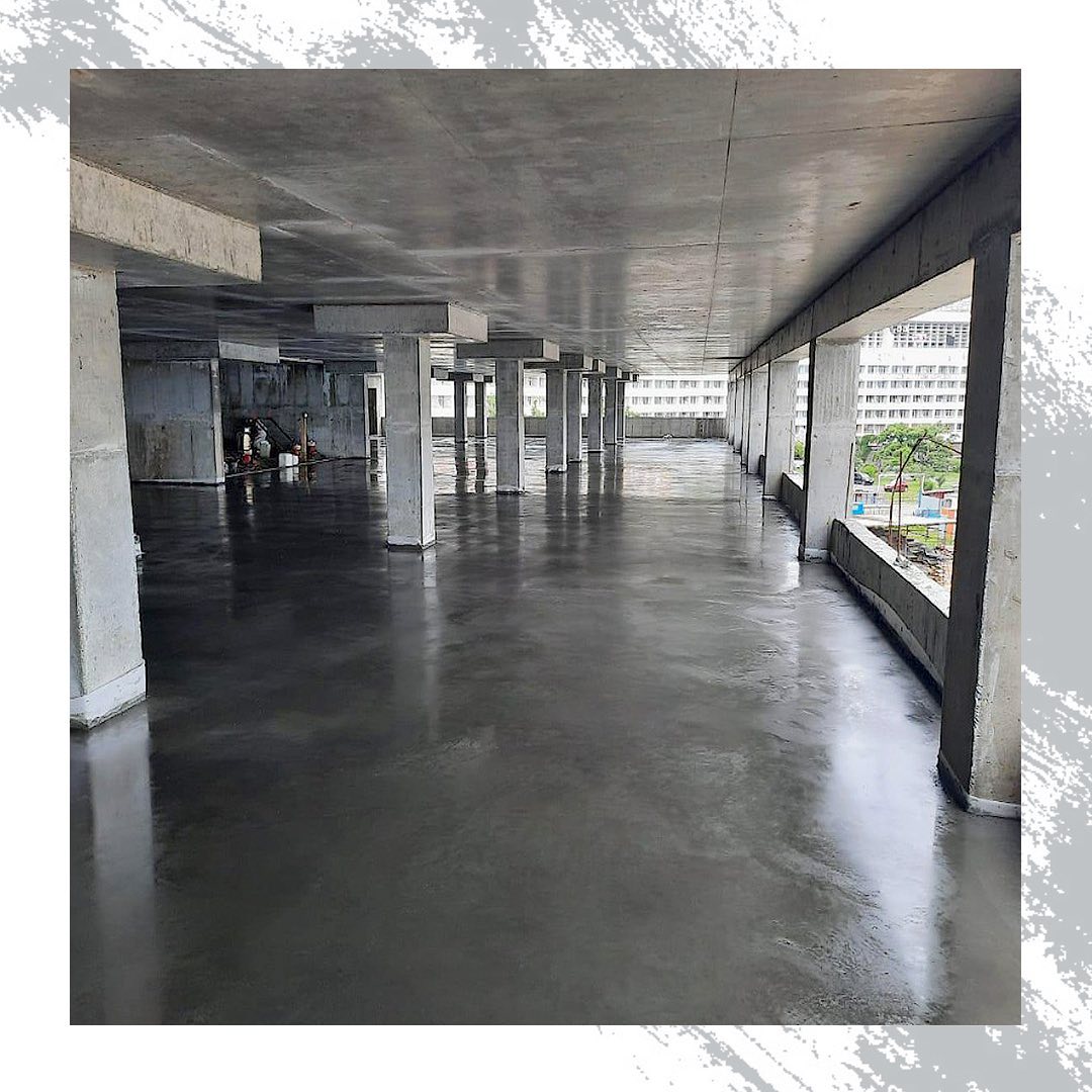 Обустройство паркинга МФК «Бурный Сити» материалами REFLOOR®