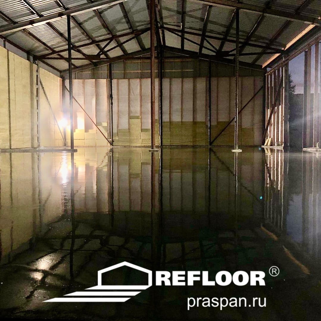 Работы в складском комплексе Екатеринбурга. S=3000м²