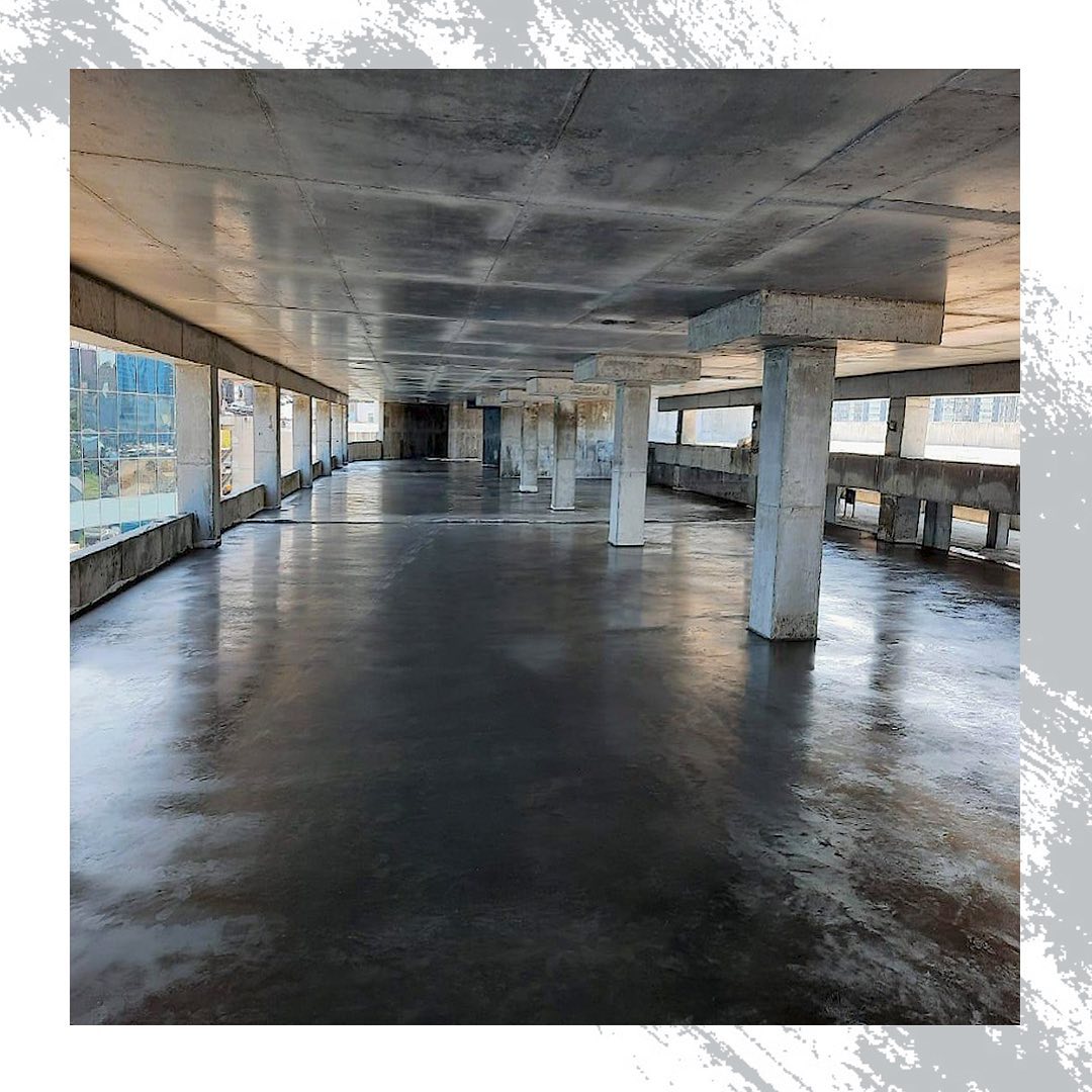 Обустройство паркинга МФК «Бурный Сити» материалами REFLOOR®