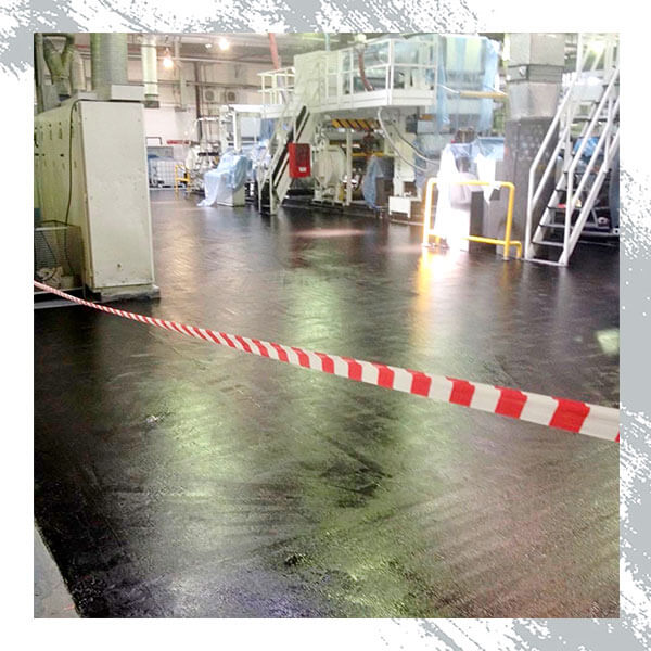 Обустройство полов на заводе по производству упаковки в городе Тимашевск