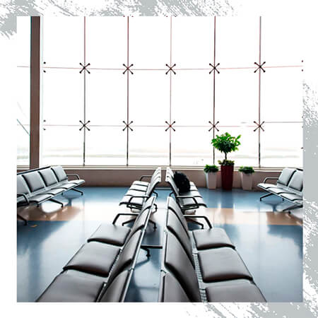 Сферы применения наливных полов в аэропорту