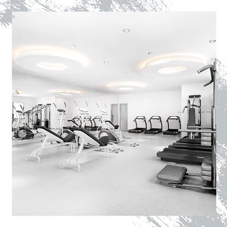 Сферы применения наливных полов в спортзале