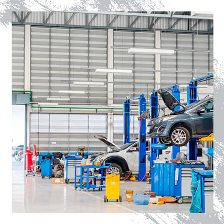Сферы применения наливных полов в автосервисе